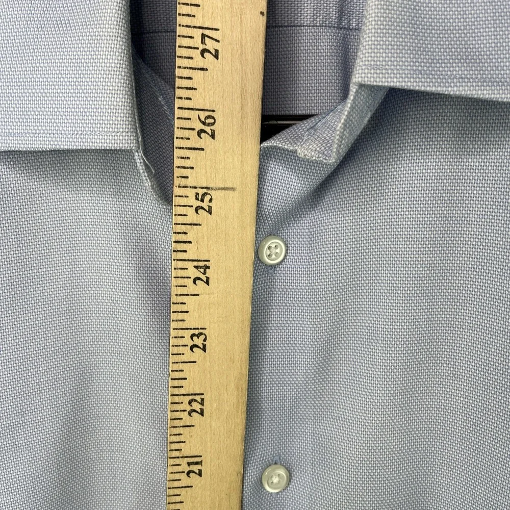 Banana Republic 100% Cotton Non-Iron Slim Fit Button Up Shirt Men's Small